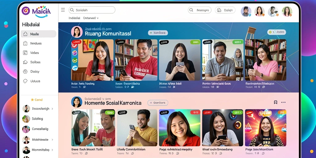 Screenshot dari level terbaru yang penuh tantangan.