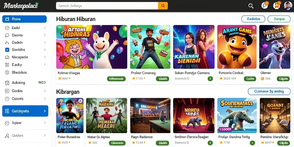 Fitur grafik yang memukau dan menambah pengalaman bermain.