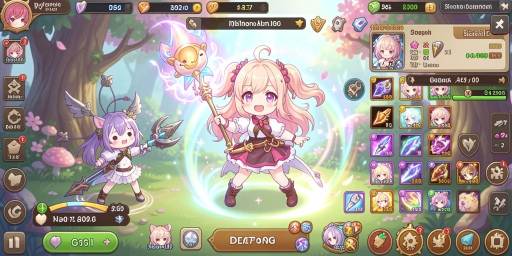 Screenshot ini menampilkan aksi seru dalam salah satu mode permainan yang menantang.