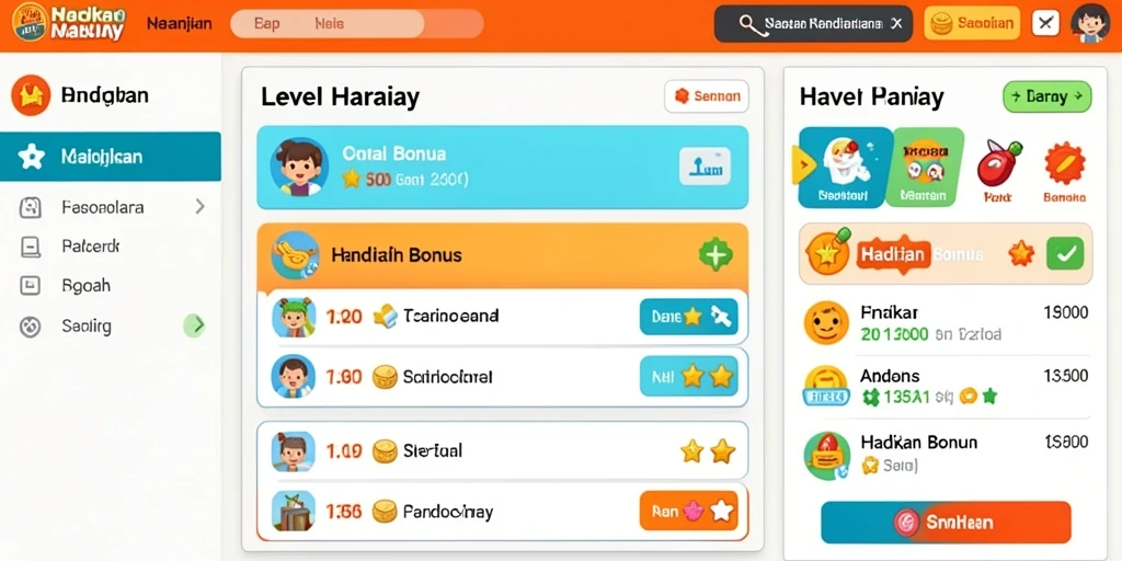 Misi harian dengan reward menarik yang selalu dinantikan.