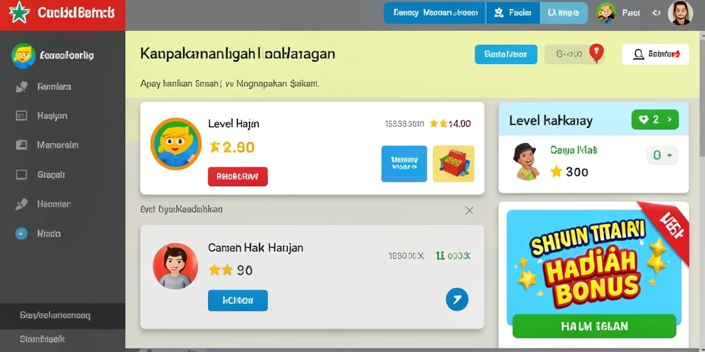 Fitur reward yang menarik dan memudahkan pemain.