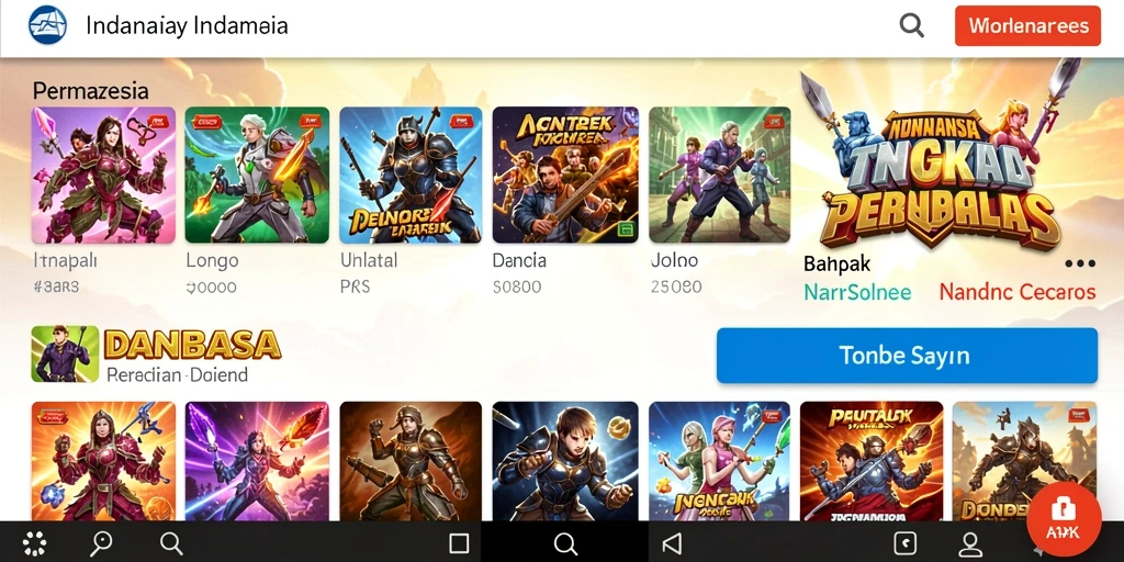 Tampilan lingkungan yang indah dan detail.