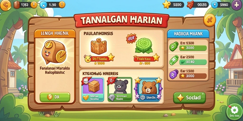 Leaderboard yang memotivasi untuk bersaing.